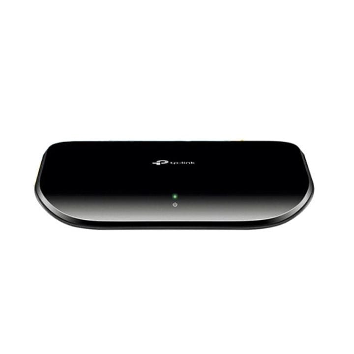 TP-Link TL-SG1005D 5-Port Gigabit Desktop Switch – 10/100/1000Mbps Ethernet, Plug & Play, Auto-Negotiation & Energy-Efficient Network Switch | Black