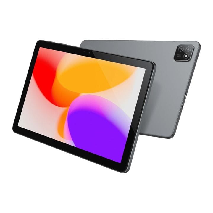 G-Tab 4GB RAM 128GB ROM 5G Android Tablet 10.1 Inch, Latest Android 15 With Allwinner A333 Quad-Core Processor, Long-Lasting 5000mAh Battery - Gray - T9 Pro