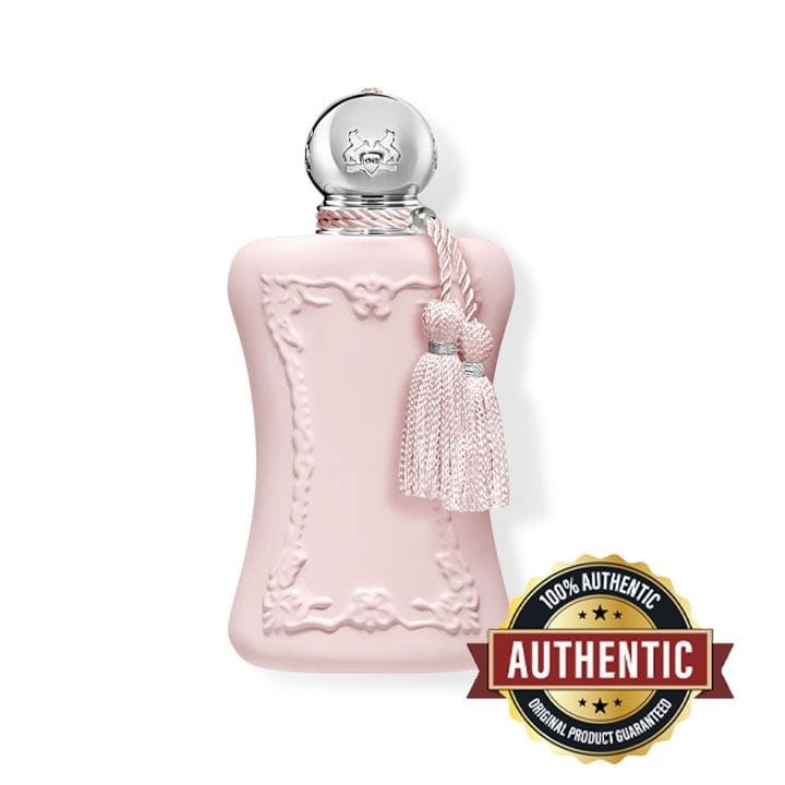Parfums de Marly Delina EDP 75ml Women’s Perfume, Floral Fruity Rose, Lychee Rhubarb Bergamot Notes, Long Lasting Luxury Fragrance 