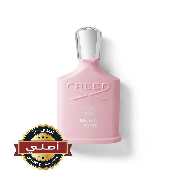عطر كريد سبرينغ فلاور أو دو بارفان للنساء 75 مل – برغموت، تفاح، خوخ، ياسمين وورد مع قاعدة مسك – عطر زهري فاكهي