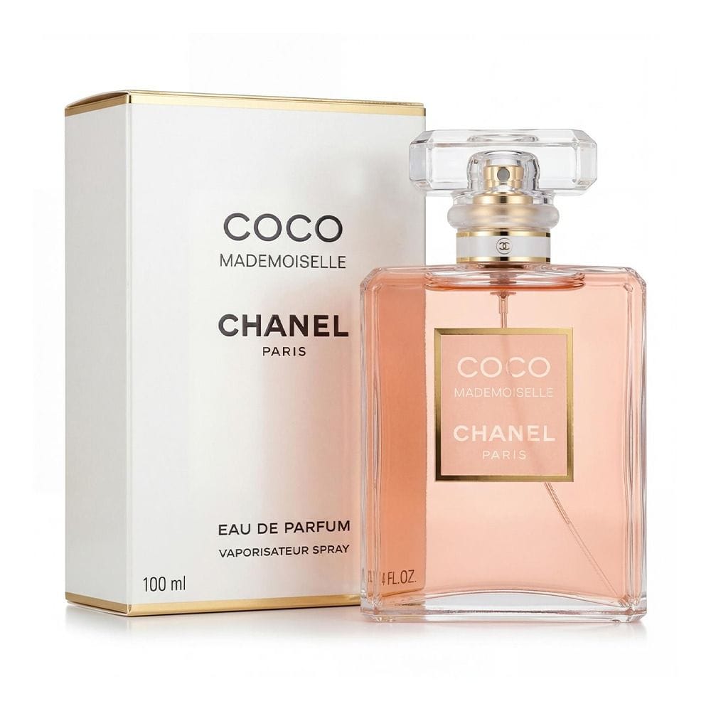 Chanel Coco Mademoiselle EDP 100ml Women’s Perfume, Fresh Citrus Floral, Orange Bergamot Rose Jasmine Notes, Patchouli Vanilla Musk, Long Lasting