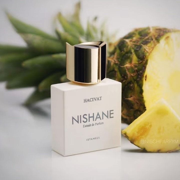 Nishane Hacivat Extrait de Parfum 100ml Unisex Perfume, Citrus Chypre Woody, Pineapple Bergamot Grapefruit, Jasmine Patchouli Oakmoss, Long Lasting