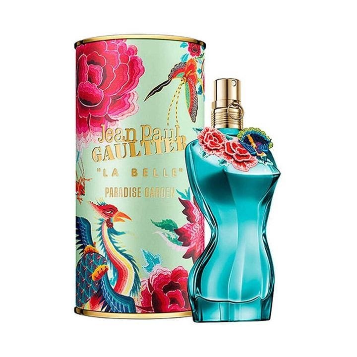 عطر جان بول غوتييه لا بيل بارادايس جاردن أو دو بارفان للنساء 100 مل – جوز الهند، تين، ياسمين وتونكا – عطر زهري فاكهي