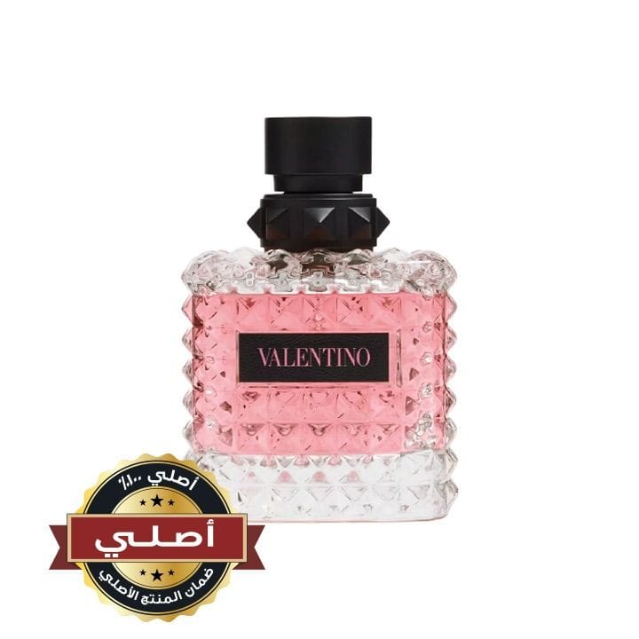 عطر فالنتينو دونا بورن إن روما أو دو بارفان للنساء 100 مل – ياسمين، كشمش أسود، فلفل وردي وفانيليا – عطر زهري خشبي