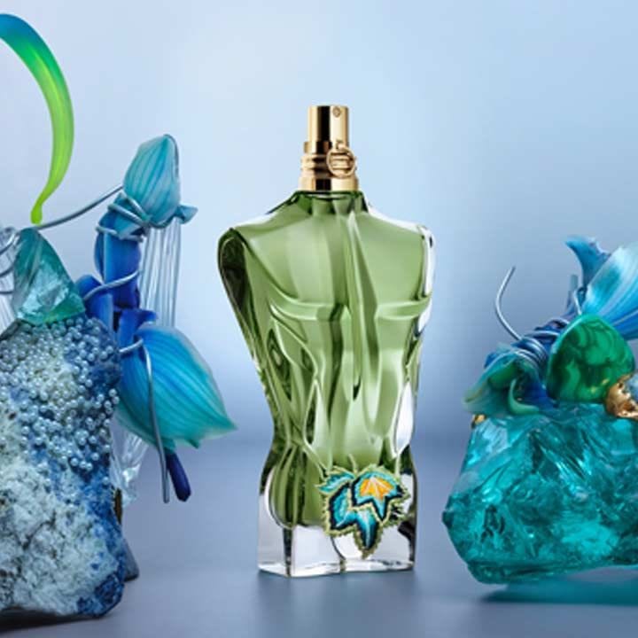 Jean Paul Gaultier Le Beau Paradise Garden EDP 125ml Men’s Perfume, Woody Green Aquatic, Coconut Fig Mint Ginger, Sandalwood Tonka Bean, Long Lasting