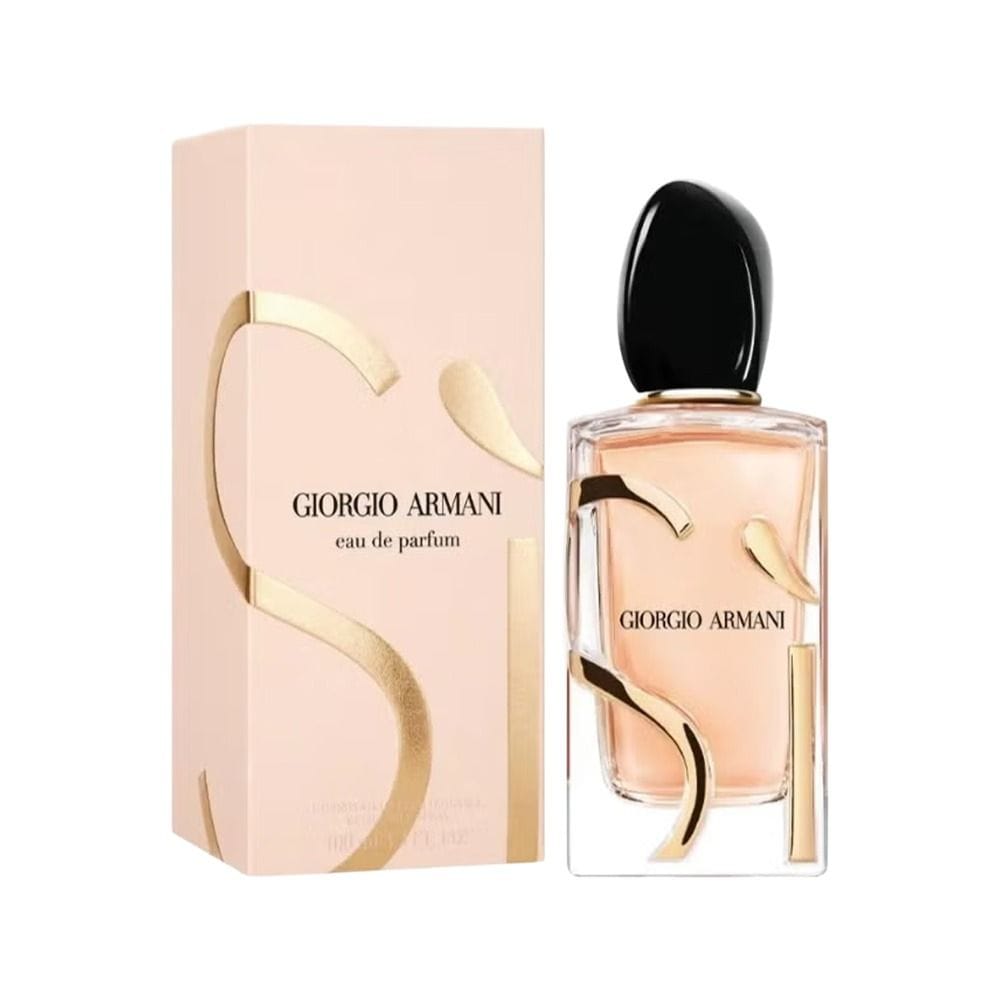 Armani Sì Eau de Parfum for Women 100ml – Blackcurrant Nectar, Rose, Freesia, Patchouli & Vanilla Chypre Fruity Fragrance
