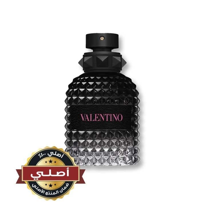 عطر فالنتينو أومو بورن إن روما أو دو تواليت 100 مل – ملح معدني، زنجبيل، أوراق البنفسج ومريمية – عطر خشبي عطري