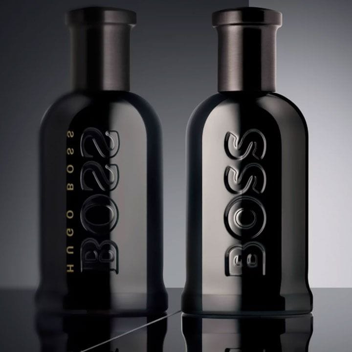 هيوغو بوس بوتلد بارفان للرجال 100 مل – ماندارين، بخور، أوريس، خشب الأرز – عطر عنبري خشبي مكثف