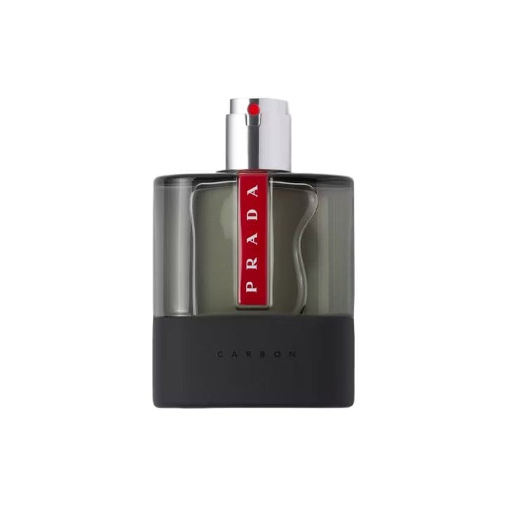 Prada Luna Rossa Carbon Eau de Toilette for Men 100ml – Bergamot, Lavender, Ambroxan & Patchouli Aromatic Fougere Fragrance