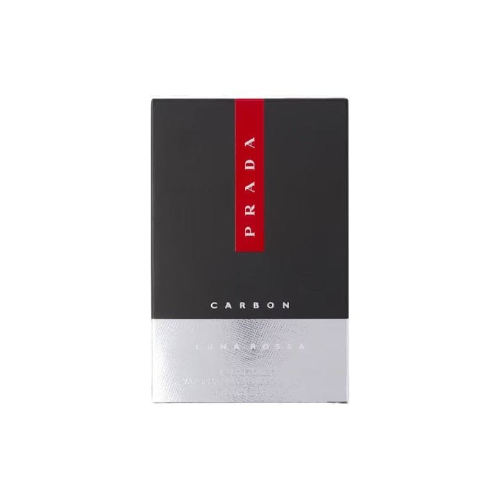Prada Luna Rossa Carbon Eau de Toilette for Men 100ml – Bergamot, Lavender, Ambroxan & Patchouli Aromatic Fougere Fragrance