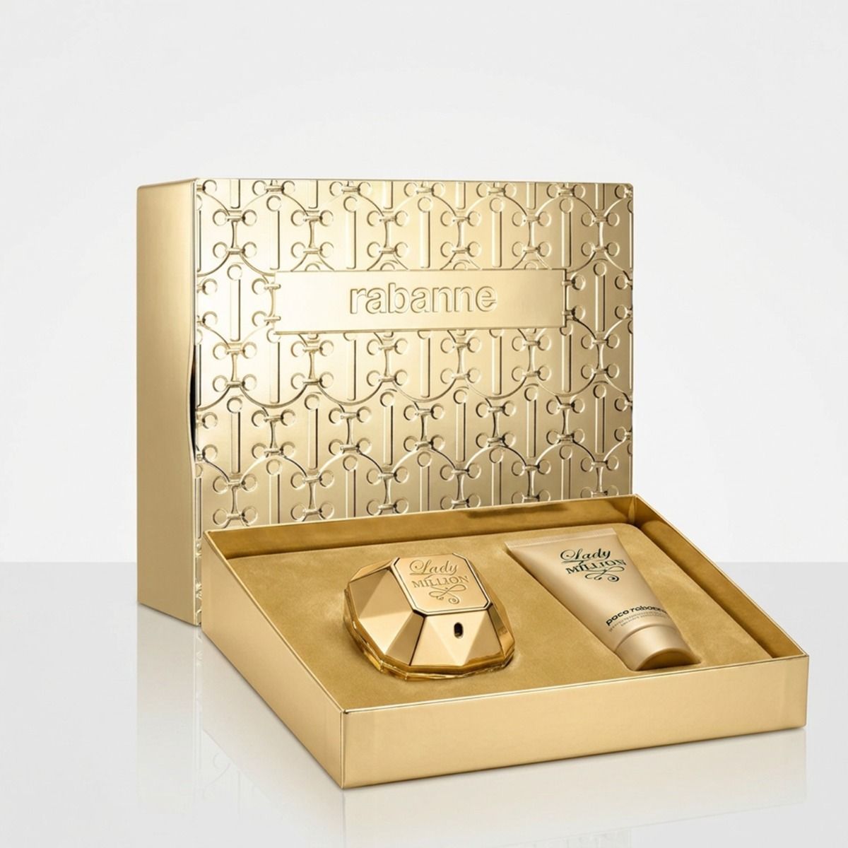 Paco Rabanne Lady Million Eau de Parfum Gift Set 80ml – Raspberry, Neroli, Orange Blossom & Honey Floral Fruity Fragrance