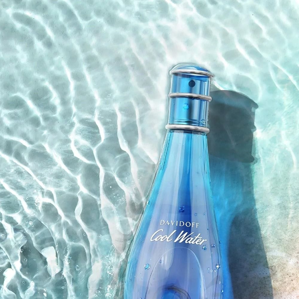 Davidoff Cool Water Woman Eau de Toilette Gift Set 100ml – Pineapple, Melon, Lotus, Lily & Musk Fresh Aquatic Fragrance