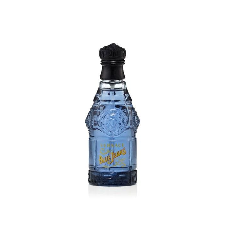 Versace Blue Jeans EDT 75ml Men’s Perfume, Woody Aromatic, Citrus Bergamot Juniper, Lavender Jasmine Nutmeg, Cedarwood Sandalwood Amber, Long Lasting