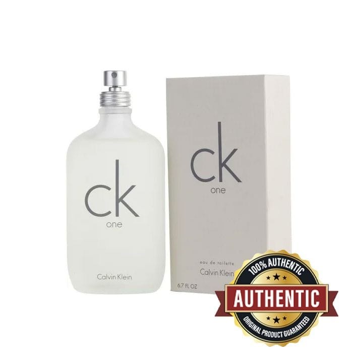 Calvin Klein CK One Unisex Eau de Toilette 200ml – Bergamot, Green Tea, Papaya, Jasmine & Musk Fresh Citrus Fragrance