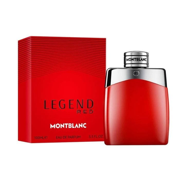Montblanc Legend Red Eau de Parfum for Men 100ml – Blood Orange, Clary Sage, Mahogany & Tonka Bean Woody Aromatic Fragrance