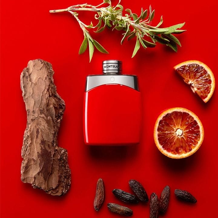 Montblanc Legend Red Eau de Parfum for Men 100ml – Blood Orange, Clary Sage, Mahogany & Tonka Bean Woody Aromatic Fragrance