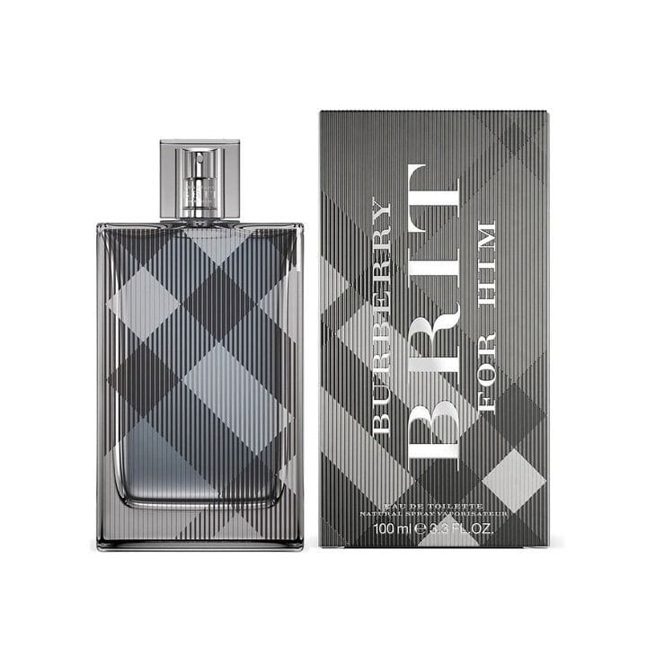 Burberry Brit Eau de Toilette for Men 100ml – Ginger, Cardamom, Cedarwood & Tonka Bean Warm Woody Spicy Fragrance