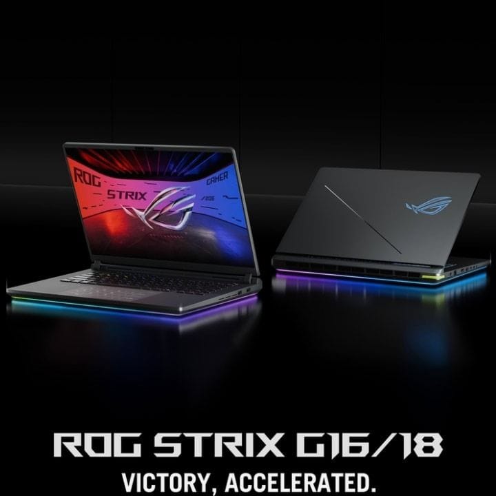 ASUS ROG Strix G18 Gaming Laptop – i9-14900HX, 18" 2.5K 240Hz IPS, RTX 5070 8GB, 32GB RAM, 1TB SSD | Eclipse Gray – G815JPR-G91621W