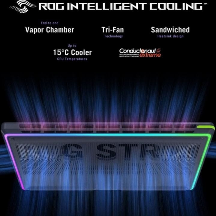 ASUS ROG Strix G16 Gaming Laptop – Ultra 7 255HX, 16" 2.5K 240Hz IPS, RTX 5060 8GB, 16GB RAM, 1TB SSD | Eclipse Gray – G615LM-G1SU7161W