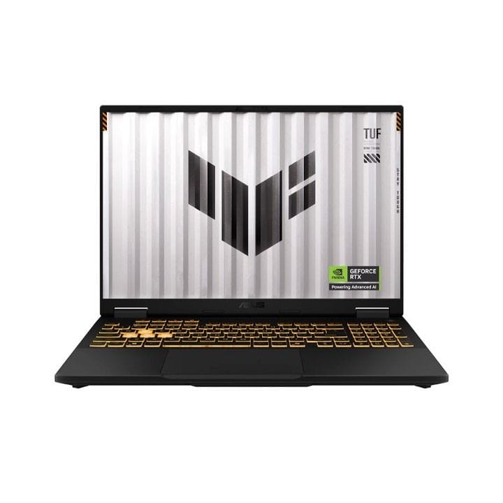 أسوس تاف جيمينغ F16 لابتوب ألعاب – آي 7-14650 إتش إكس، شاشة 16 بوصة WUXGA بتردد 165 هرتز IPS، آر تي إكس 5050 سعة 8 جيجابايت، ذاكرة 16 جيجابايت DDR5، تخزين 1 تيرابايت SSD | جايغر غراي – FX608JHR-RV001W