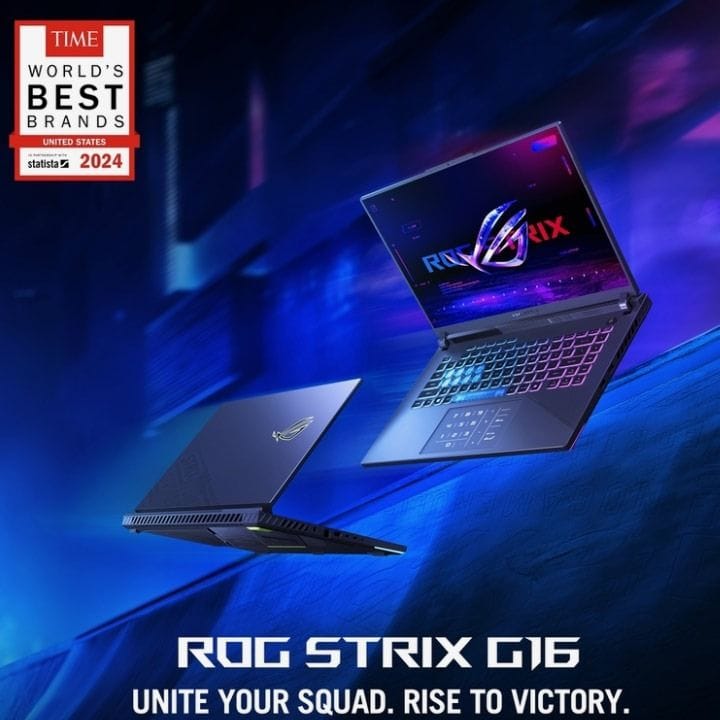 ASUS ROG Strix G16 Gaming Laptop – i5-13450HX, 16" WUXGA 165Hz IPS, RTX 4050 6GB, 16GB DDR5 RAM, 512GB SSD | Eclipse Gray – G614JU-N3092W