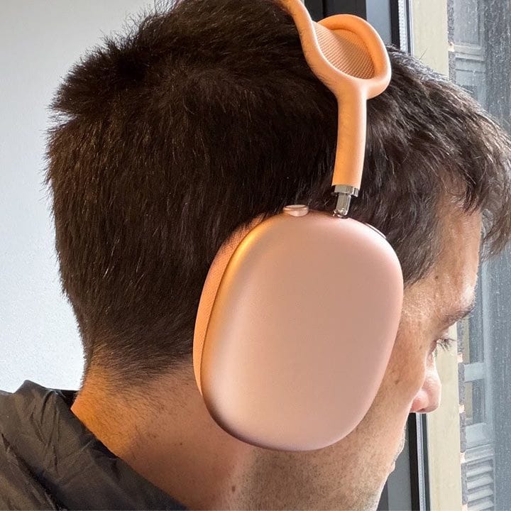 Apple Airpods Max with Active Noise-Cancelling Headphones - Orange | MWW73ZE/A