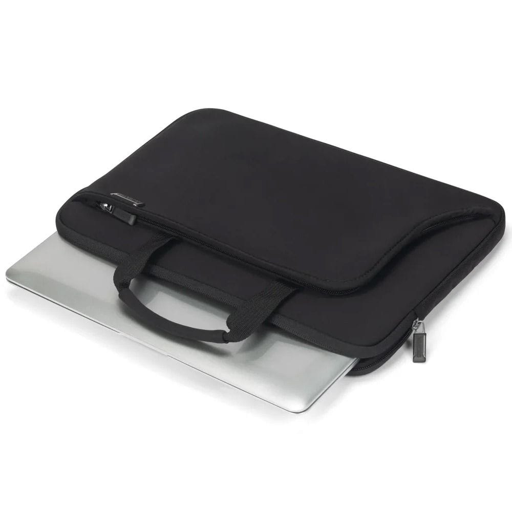 Dicota Smart Skin Laptop Sleeve Bag 14-14.1Inch, Designed For 14–14.1 Inch Laptops, High-Quality Neoprene Material - Black - D31181-RPET