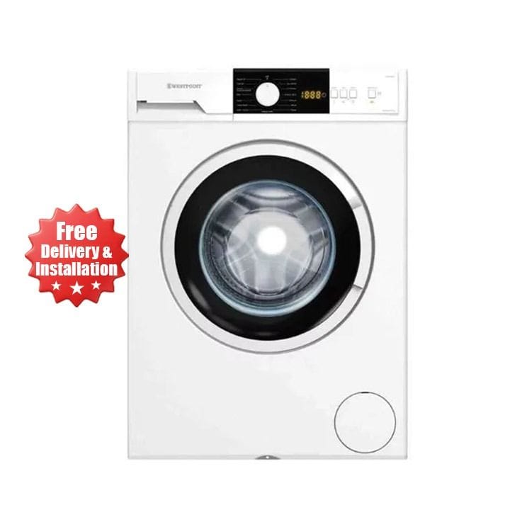 Westpoint  6kg Front Load Washing Machine - 1000 RPM, 220-240V, White, Made in China | WMI-61022