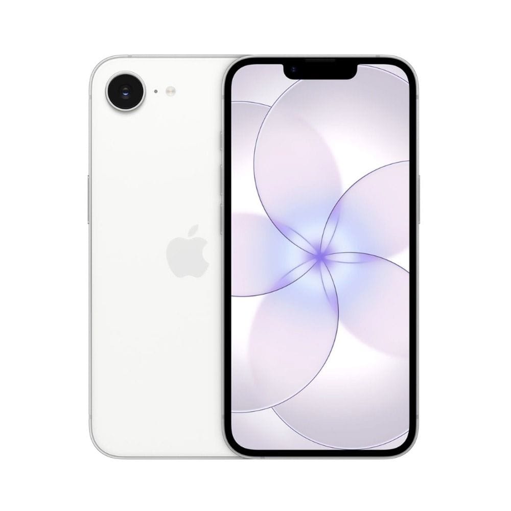 Apple iPhone 17e Smartphone 512GB eSIM, A19 Chip, 6.1-Inch Super Retina Display, Crash Detection | White - MHRT4AH/A