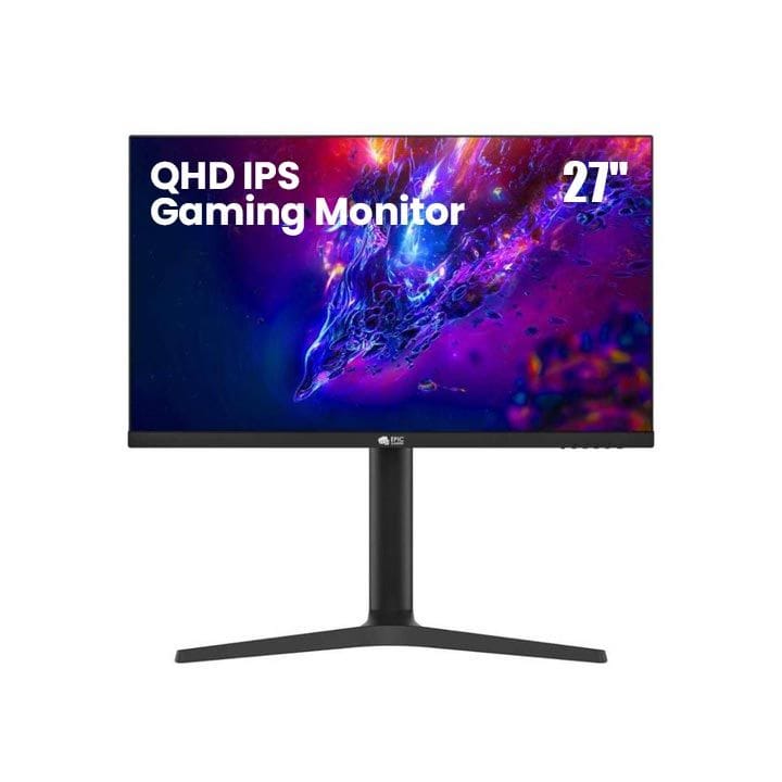 Epic Gamers Vortex 27" QHD IPS Gaming Monitor – 2560×1440, 180Hz Refresh Rate, 1ms Response Time, Adaptive-Sync, Frameless Display | Black - EP27-IPS-180