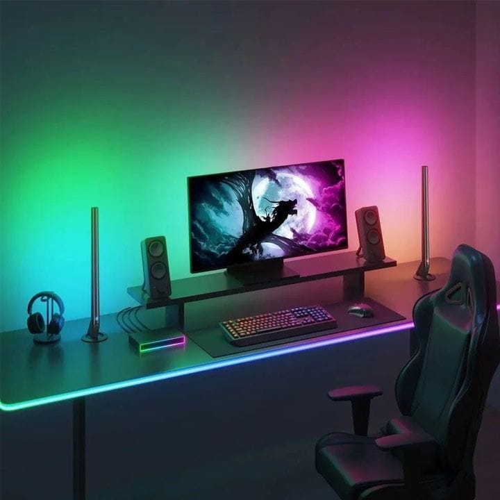 Govee AI Gaming Sync LED Lighting Box Kit – Smart Gaming Lighting Control System with AI Scene Effects | Black – H6601