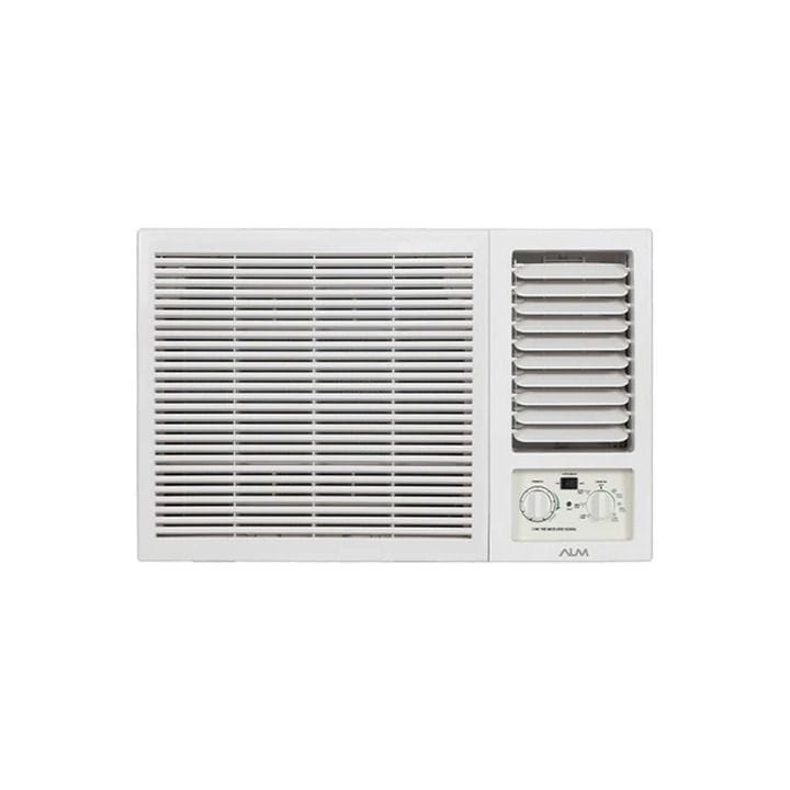ALM Window Air Conditioner 1.5 Ton, 18,000 BTU, Rotary Compressor, 52 dB(A) Noise Level, 710 m/h Air Volume, R410A Refrigerant - White - ALMW-T18N