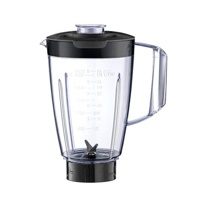 خلاط بلاك+ديكر 400 واط مع مطحنة ووعاء إضافي - أسود - BX430J-B5