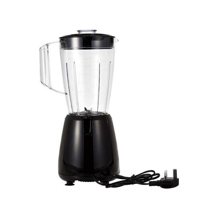 Black+Decker 400W Blender With 2 Mills, Stainless Steel Blades, Dual Pulse Control For Fine Grinding, 1.5L Capacity - Black - BX440-B5