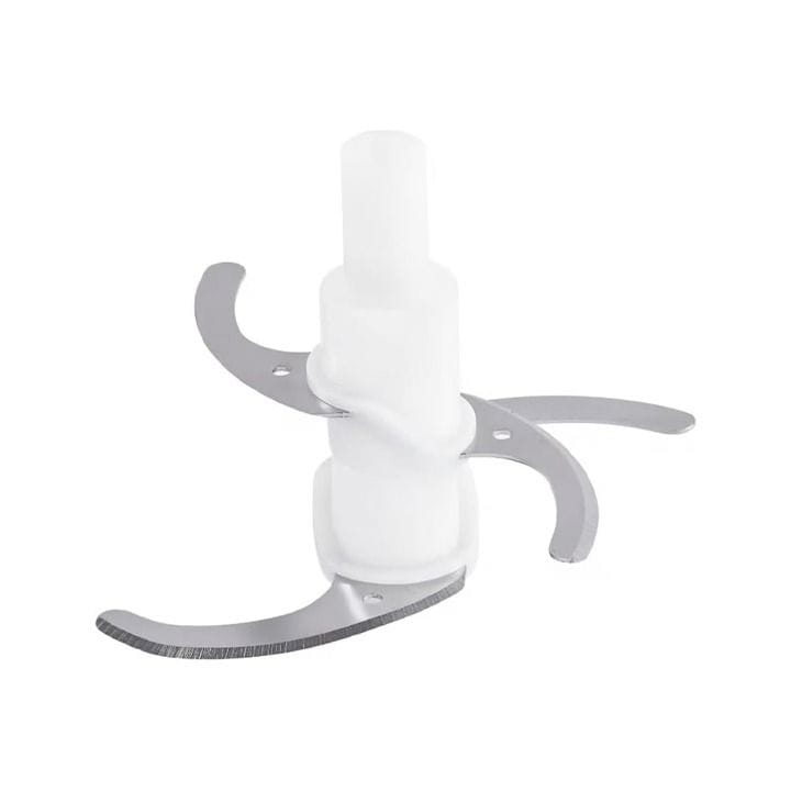 Sharp Chopper 350W 1.2L, Two-Speed Control, Four Stainless Steel Blades, Dishwasher-Safe Parts - White - EM-CP31-W3