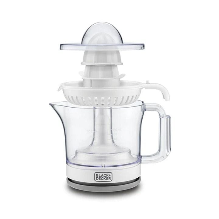 عصارة حمضيات بلاك+ديكر 25 واط، سعة 600 مل - أبيض - CJ675-B5