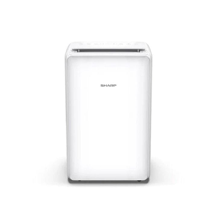 Sharp Dehumidifier 330W, 20L Capacity, Function Display, Child Lock, Off Timer, Auto Stop - White - DW-RN20SA-W