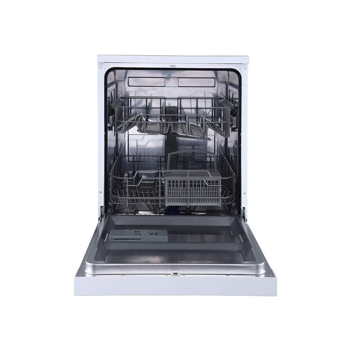 Sharp Free-Standing Dishwasher, 6 Programs, 12 Place Settings, Stainless Steel - Stainless Silver - QW-MB612-SS3