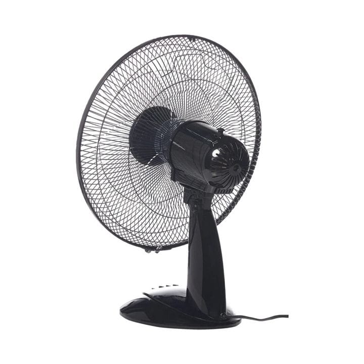 مروحة مكتبية بلاك+ديكر 16 بوصة، دوران واسع 90° - أسود - FD1620-B5