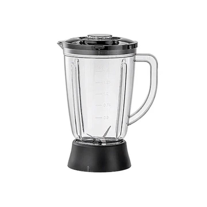 Black+Decker Multifunctional Food Processor 800W, 24 Functions, 2 Speeds + Pulse, Stainless Steel Blades - Black/Silver - FX825-B5
