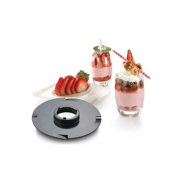 Black+Decker Multifunction Food Processor 800W, 24 Functions, 2-Speed Control With Pulse, Stainless Steel Blades - White - FX822-B5