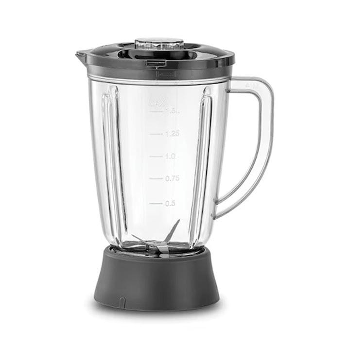 Black+Decker Multifunction Food Processor 800W, 24 Functions, 2-Speed Control With Pulse, Stainless Steel Blades - White - FX822-B5