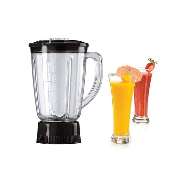 محضر طعام روبوت مطبخ بلاك+ديكر 400 واط مع خلاط ومفرمة ومطحنة - أسود - KR43-B5