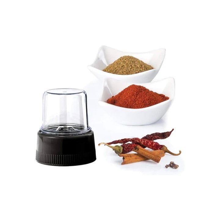 محضر طعام روبوت مطبخ بلاك+ديكر 400 واط مع خلاط ومفرمة ومطحنة - أسود - KR43-B5