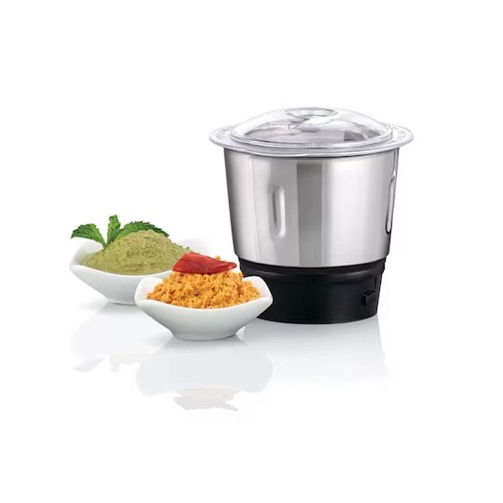Black+Decker 3-in-1 Mixer Grinder 550W, 1.5L Capacity, Reliable Everyday Performance, Durable Stainless Steel Blades - White/Blue - MG550-B5