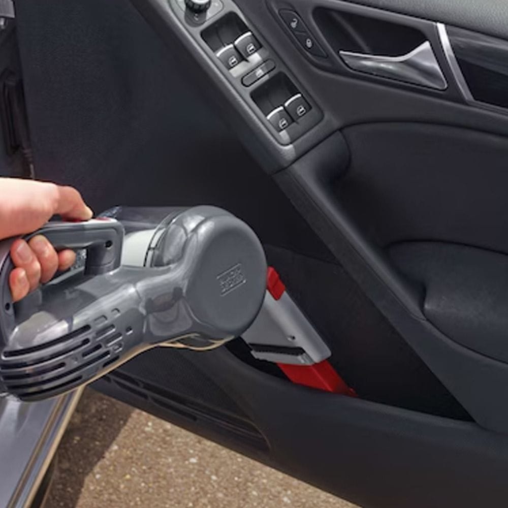 Black+Decker Pivot Handheld Vacuum Cleaner 12V, Lightweight Design, Long-Lasting Performance - Black - PV1200AV-B5