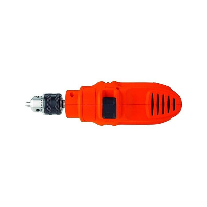 مثقاب مطرقي بلاك+ديكر 500 واط سرعة واحدة - برتقالي/أسود - HD5010-B5