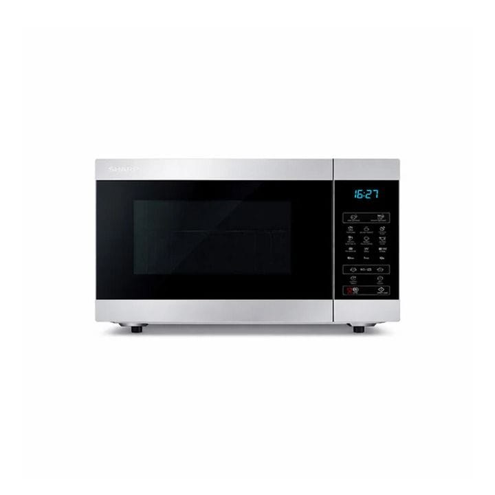Sharp Microwave Oven With Grill 25L, Overheat Protection, Timer Function, Child Lock - Silver - R-25GRM-SL3