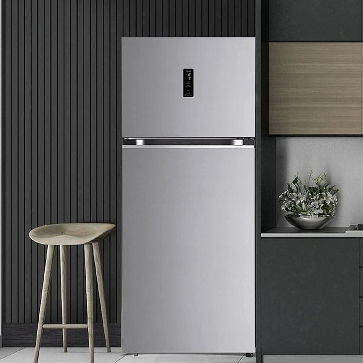 Sharp Double Door Refrigerator 700L, Electronic Temperature Control, R600A Refrigerant, Inverter Compressor - Inox - SJ-HM700-HS3