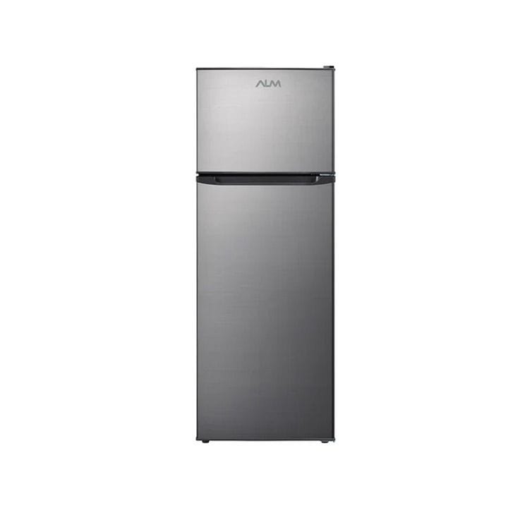 ALM Double Door Top Mount Refrigerator 475L Gross Capacity, Efficient Cooling Performance, Reliable Temperature Control - Silver - ALM-RF475SG